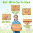 thumbnail image 4 of Juguete educativo Montessori con tabla de rastreo del alfabeto TanFans, 4 of 6