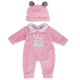 thumbnail image 1 of Ropa para muñecas Reborn Babeside con estampado de conejitos, 43 a 56 cm, 1 of 9