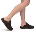 thumbnail image 2 of Sawyer - Leather Clog-Toe Sandal | Brown Nubuck, 2 of 8