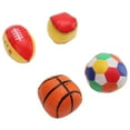 thumbnail image 3 of Mini pelota antiestrés de baloncesto NikouMX Pelotas deportivas de PU, 3 of 8