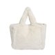 thumbnail image 1 of Bolso Mano Hombro Felpa Color Sólido para Mujer, 1 of 9