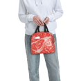 thumbnail image 6 of Kdxio Beef Steaks Print Insulated Lunch Bag,Reusable Tote Lunch Box for Women Men,Leakproof Cooler Lunch Bags for Work Office Travel Picnic, 6 of 6