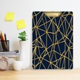 thumbnail image 6 of Geometric Star Pattern 12.5x9in Clipboard, Durable Acrylic with Metal Clip and Wall Hook for Office or Classroom, 6 of 10