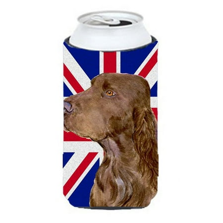 

Field Spaniel with English Union Jack British Flag Tall Boy Hugger