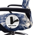 thumbnail image 5 of Xoenoiee Butterflt Tie Dye Print Computer Office Chair Covers, Soft Fit Universal Desk Rotating Chair Slipcovers, Removable Washable Anti-Dust Spandex Chair Protector Cover, S, 5 of 7