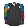 thumbnail image 4 of Disketp Vibrant Parrot Splash Art Mochila Escolar de Gran Capacidad y Peso Ligero, Mochila de Viaje Ideal para Escuela, Trabajo y Uso Diario, Cómoda y con Estilo, 4 of 8