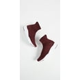 thumbnail image 4 of Sam Edelman Tara Knit Stretch Slip-on Sock Fitted Rounded Toe Sneakers WINE (WINE, 8), 4 of 5