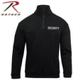 thumbnail image 2 of Rothco Security 1/4 Zip Job Shirt - Black, 2 of 3