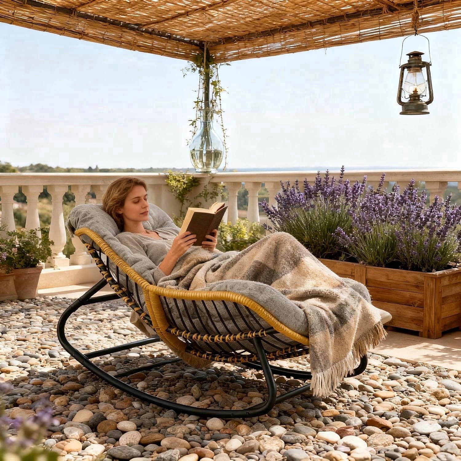 Melino Wooden Folding Tamarack Chairs, FSC Certified Acacia Low