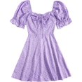 thumbnail image 1 of Vestido de fiesta de manga larga con estampado de leopardo para mujer Púrpura XL Extra amplio Púrpura XL Extra amplio Xishao ropa, 1 of 2