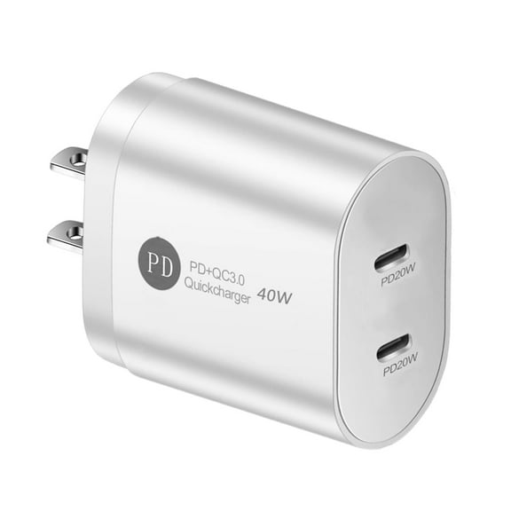 USB C Charger, Borz Type C Fast Charger, Dual Port 25W PD Fast USB C iPhone Wall Charger Compatible with iPhone 14/13/12/12 mini/12 Pro/12 Pro Max, iPhone 11/11 Pro/11 Pro Max, XR/XS/X/8