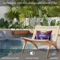 thumbnail image 3 of 1 Pack Outdoor Waterproof Throw Pillows for Head,Happy Halloween Black Bat Night Moon Cushion Cases with Insert&Straps Neck Pillows for Patio Recliner Chair,Horror Castle, 3 of 9