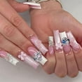 thumbnail image 4 of Abalorio para uñas GUAACCB en 3D con forma de corazón y cristal Aurora, 4 of 7