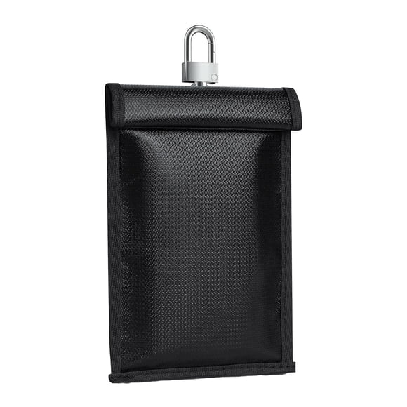Bolsa Faraday para portátiles y tabletas, jaula Faraday, bolsa bloqueadora de señal RFID, ignífuga, impermeable, protector de llavero Faraday.