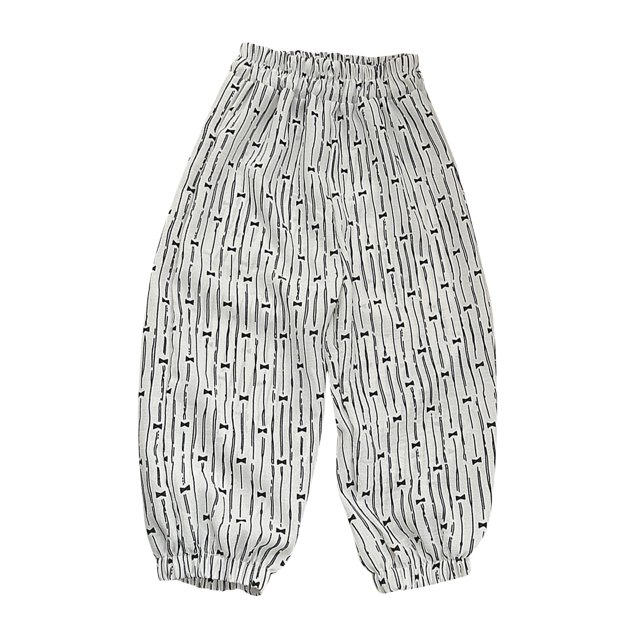 Odeerbi 6M-11Y Niños Niñas Rayas Algodón Jogger Pantalones Verano Lindo Transpirable Casual Pantalones