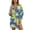 Hawaiian Plumeria Palm Leaf Monstera Print, variant on Renewold Hawaii Swimsuit Coverup for Women Beach Cover Up Button Down Shirt Long Sleeve Resort Wear for Beach Vacation Seaside Women's Swimwear, Hawaiian Plumeria Palm Leaf Monstera Print, S