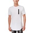 thumbnail image 1 of INC - Camiseta con cremallera para hombre, color blanco, XXL, 1 of 2