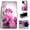 O-Wild Rose, variant on SaniMore for iPhone 15 Pro 6.1" 2023 PU Leather Case with Card Slots Detchable Lanyard Color Painting Luxury Pattern Flip Kickstand Shcokproof Wallet Case For iPhone 15 Pro 6.1 Inch 2022, Road