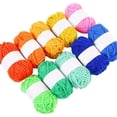 thumbnail image 2 of 12 Acrylic Knitting Yarn  2 Crochet Hooks  2 Plastic Needles  4 Stitch Markers  Ideal KnittingCrochet Project Set-knitting Kit, 2 of 6