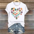 thumbnail image 5 of VBTAPA Easter Shirts for Women Cute Floral Bunny Easter Eggs Graphic T Shirts Spring Outdoor Tops Casual Sports Tee on Sale Pink XXL, 5 of 6