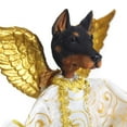 thumbnail image 2 of Black Doberman Retriever Angel Christmas Tree Topper, 2 of 2