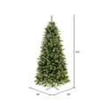 thumbnail image 3 of Vickerman A118185 9.5 ft. x 54 in. Cashmere Slim Tree 2168 Tips, 3 of 5