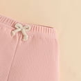 thumbnail image 7 of UAYOTSE Toddler Baby Girl Clothes 3 6 12 18 24 Month 2T 3T Summer Outfit Embroidery Daddy's Girl Shirts + Shorts Set,Sizes 12-18 Months, 7 of 7