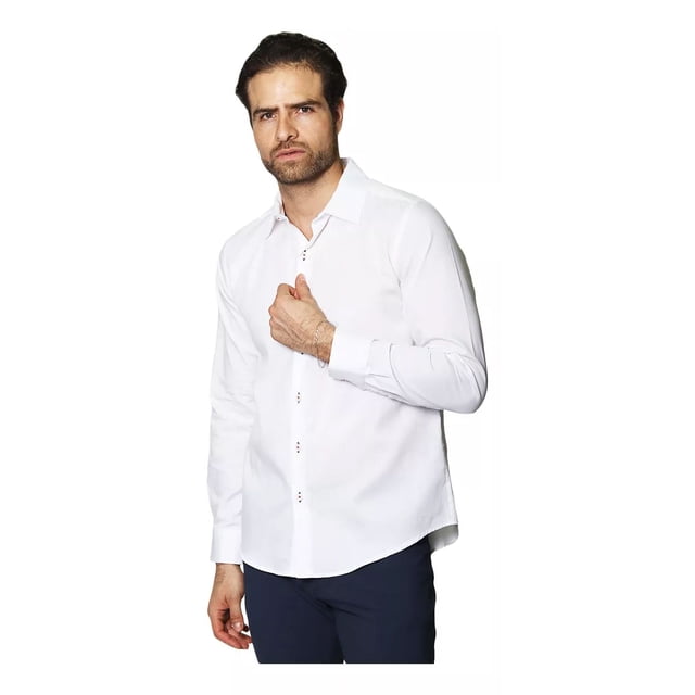 Camisa Hombre Casual Formal Slim Fit Vestir Moda Elegantes
