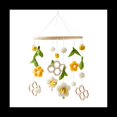 thumbnail image 1 of Cuna de Sonajero Cama Campana Juguetes Forma de Animales de Abeja Cuna ReciéN Nacido Sonajero MóVil Bolas de Lana Cuentas Campana de Cama para, 1 of 5