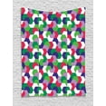 thumbnail image 1 of Abstract Tapestry, Modern Geometric Forms Interlocking Hexagonal Large Direction Pointers Theme, Wall Hanging for Bedroom Living Room Dorm Decor, 40W X 60L Inches, Multicolor, by Ambesonne, 1 of 2