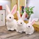 thumbnail image 5 of 2026 Simulation Long-eared Rabbit Bunny Birthday Christmas Girl Gift Children Stuffed Plush Toys, 5 of 5