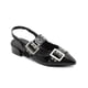 thumbnail image 1 of Flats Balerina Elegante Para Dama Oficina Charol Negro negro 24, 1 of 6