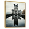 thumbnail image 2 of Designart "Castles Minimalist III" Cityscapes Floater Framed Wall Decor, 2 of 7