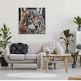thumbnail image 2 of Stupell Urban Wolf Graffiti Face Portrait Animals & Insects Painting Gallery Wrapped Canvas Print Wall Art, 2 of 7