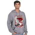 thumbnail image 5 of Kanji Street Fighter No Mercy Ryu Zip Hoodie Sweatshirt Men Brisco Brands S, 5 of 6