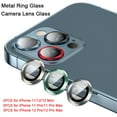 thumbnail image 2 of Redcolurful Camera Lens Screen Protector Glass Cover Tempered Glass Compatible For Iphone11/iphone 11pro/11promax Iphone 12mini/12/ Iphone 12pro/ Iphone 12promax, 2 of 9