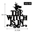 thumbnail image 4 of Puerta De Halloween Decoraciones Colgantes De Madera, 4 of 4