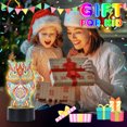 thumbnail image 5 of Gift for 3 4 5 6 7 Year Old Girl, Diamond Painting Kits for 4-8 Years Old Kids Girls Art and Craft Kits for Kids Age 4 5 6 7 8 Paint by Numbers for Kids Age 4-6 Girls 3D Night Light, 5 of 7
