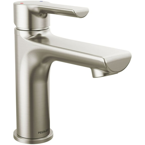 Peerless P1513lf Flute 1 GPM Single Hole Bathroom Faucet - Nickel