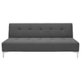 thumbnail image 3 of Sofá Cama Reclinable Vegas Lino Gris Oxford Futon 3 Posiciones, El Bazar Store EL BAZAR STORE Moderno Abotonado, 3 of 6