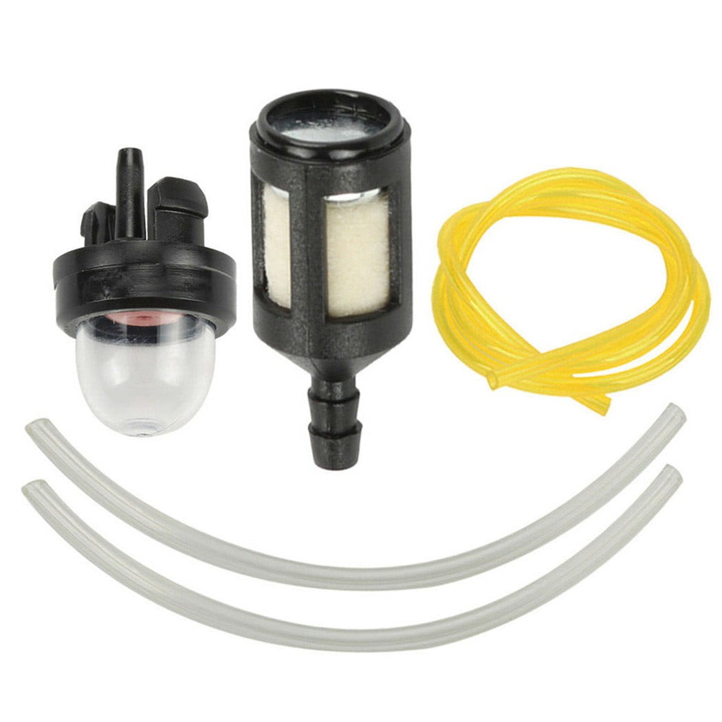 Clear Fuel Pipe 2 Small Filter & Primer Bulb Tool For Ryobi Petrol Strimmers # 