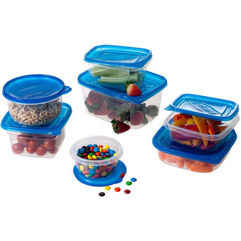 Huge Set 54 Pcs Food Storage Containers With Airtight Lids Easy