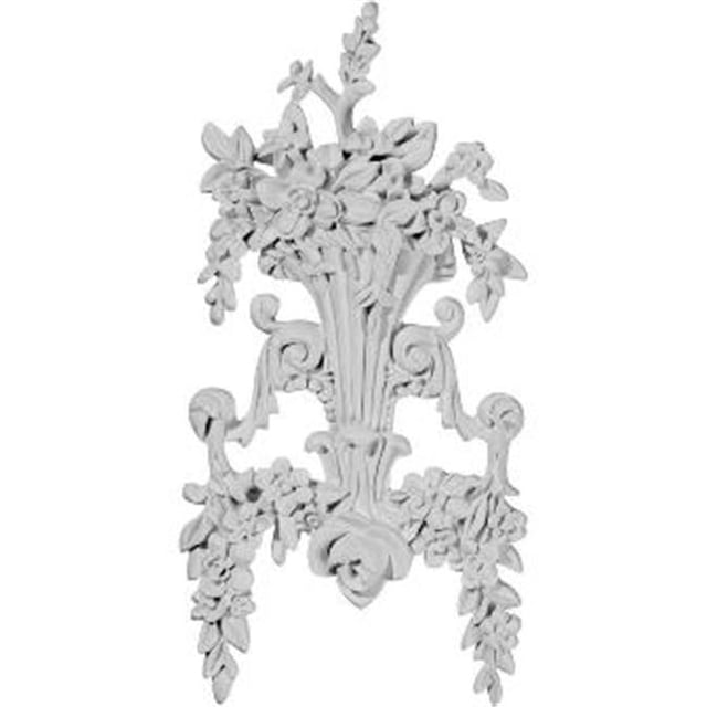 Ekena Millwork ONL06X13LE 6.75 In. W X 13.5 In. H X 1.62 In. P Architectural accent - Lens Drop Onlay