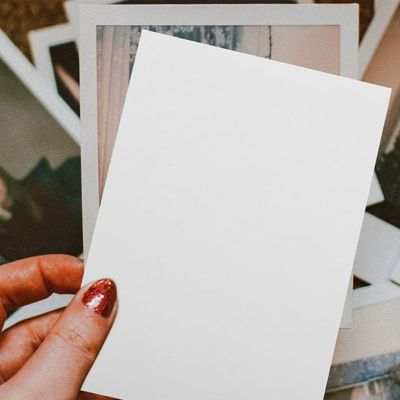 MLINS 100pcs Glossy Photo Printer Paper Picture Paper Photographic Printing Sheets