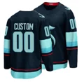 thumbnail image 3 of Camiseta de hockey sobre hielo personalizada de Seattle para hombre n.° 31 Philipp Grubauer n.° 29 Vince Dunn n.° 37 Yanni Gourde n.° 10 Matty Beniers, 3 of 5