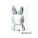 thumbnail image 3 of Wmhnj Llavero de peluche de conejito con cierre de acero para mochila, bolso, colgante, decoracin de muñecas, 3 of 7