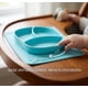 thumbnail image 3 of Plato para Bebé Match & Enjoy con Divisiones en Forma de Conejo Color Azul, 3 of 5