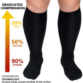 thumbnail image 3 of Calcetines de compresión para personas con sobrepeso, calcetines de compresión para personas con sobrepeso, calcetines de pantorrilla, 3 of 4