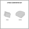 thumbnail image 6 of Full/Queen 3 Piece Comforter Mini Set,Navy Polyester Household Supplies Décor Bedding Bedding Sets, 6 of 11