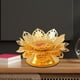 thumbnail image 3 of Portavelas Decorativo Macarena Portavelas de loto Dorado, 3 of 8